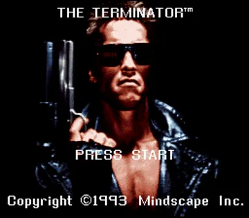 Terminator, The (Europe) screen shot title